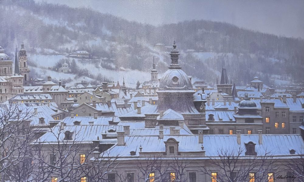 Alexei Butirskiy - Snowfall Over Prague