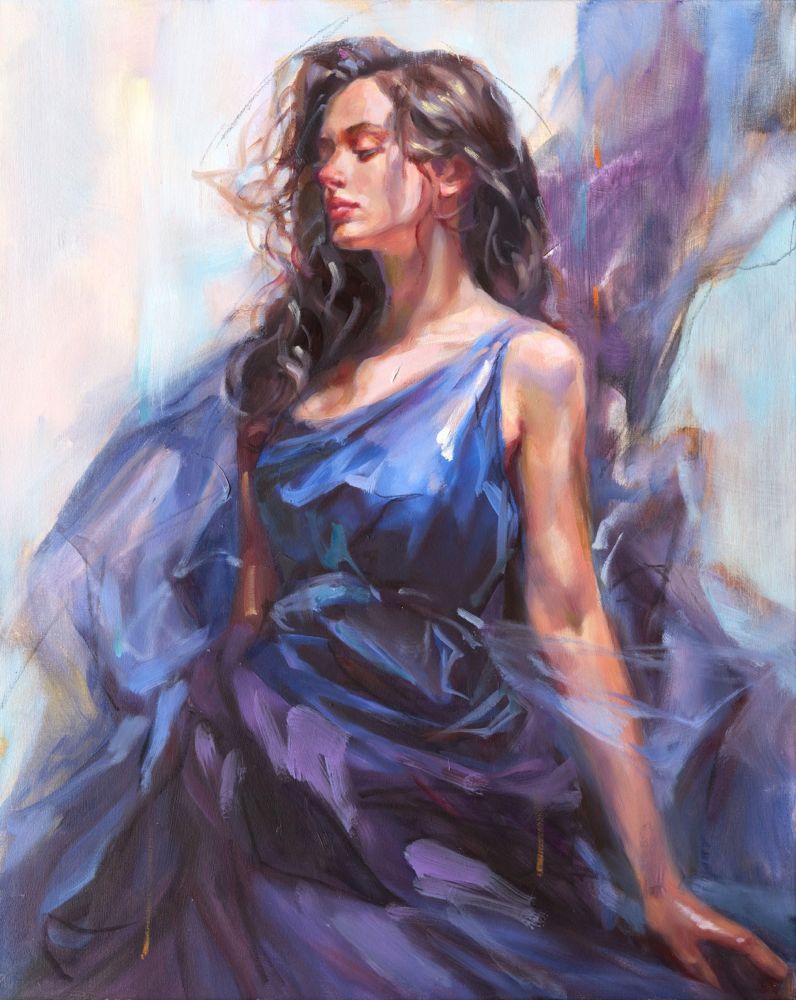 Anna Razumovskaya - Dreams Draped in Blue