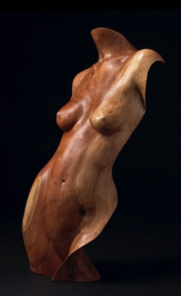 Chad Awalt - Nani Cherry Wood Sculpture