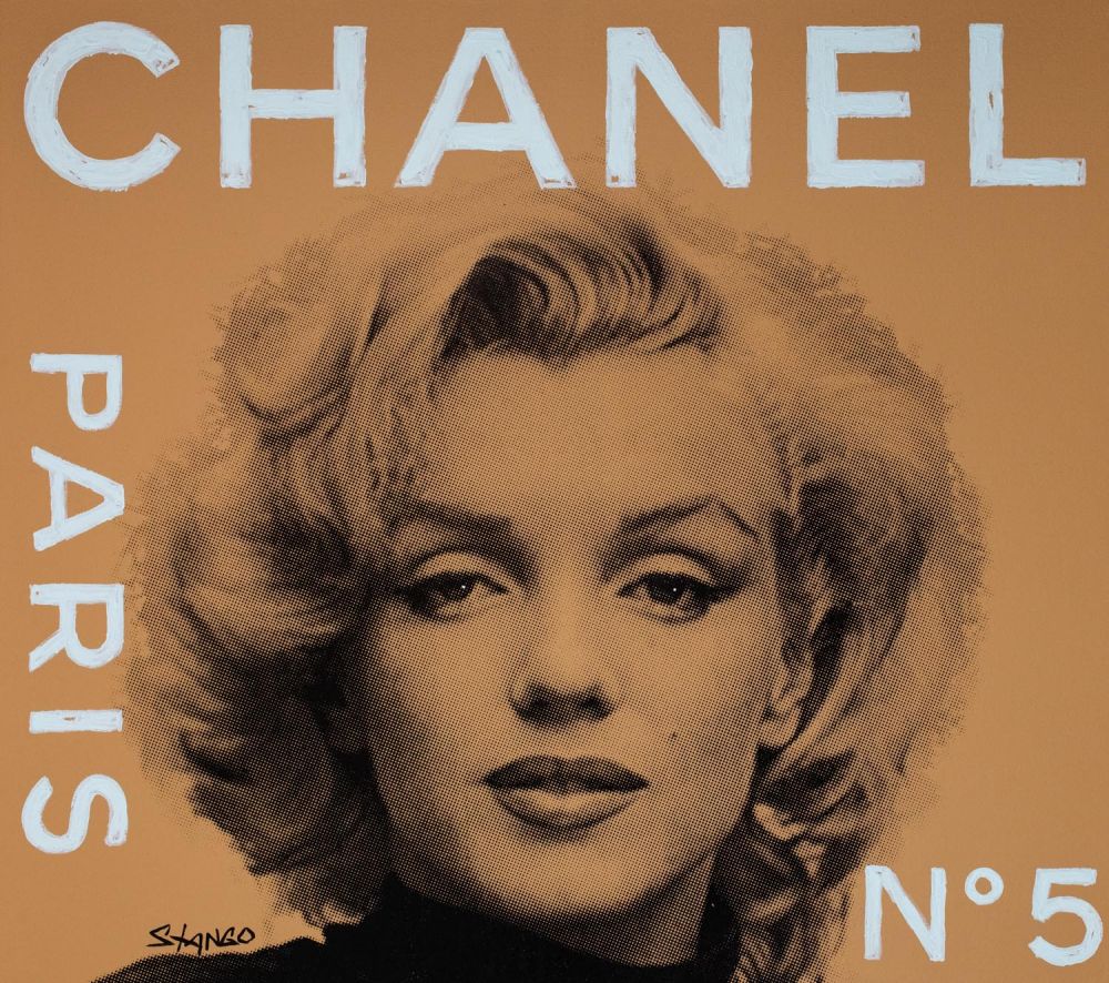 Stango Gallery: Chanel | Chanel No.5 Parfum | Red Chanel Bottle Pop Art |  Gallery at Studio Burke, Washington, DC