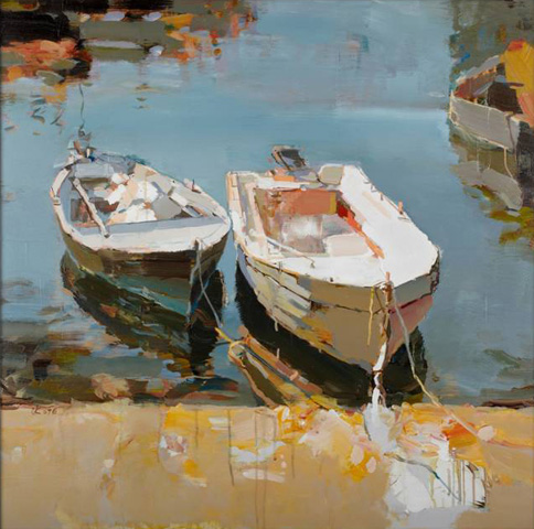 Josef Kote Original Acrylics on Canvas 