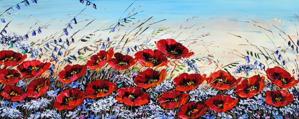 Maya Eventov - Meadow of Red