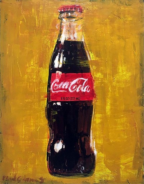 Plaid Columns - Coke Bottle in Yellow