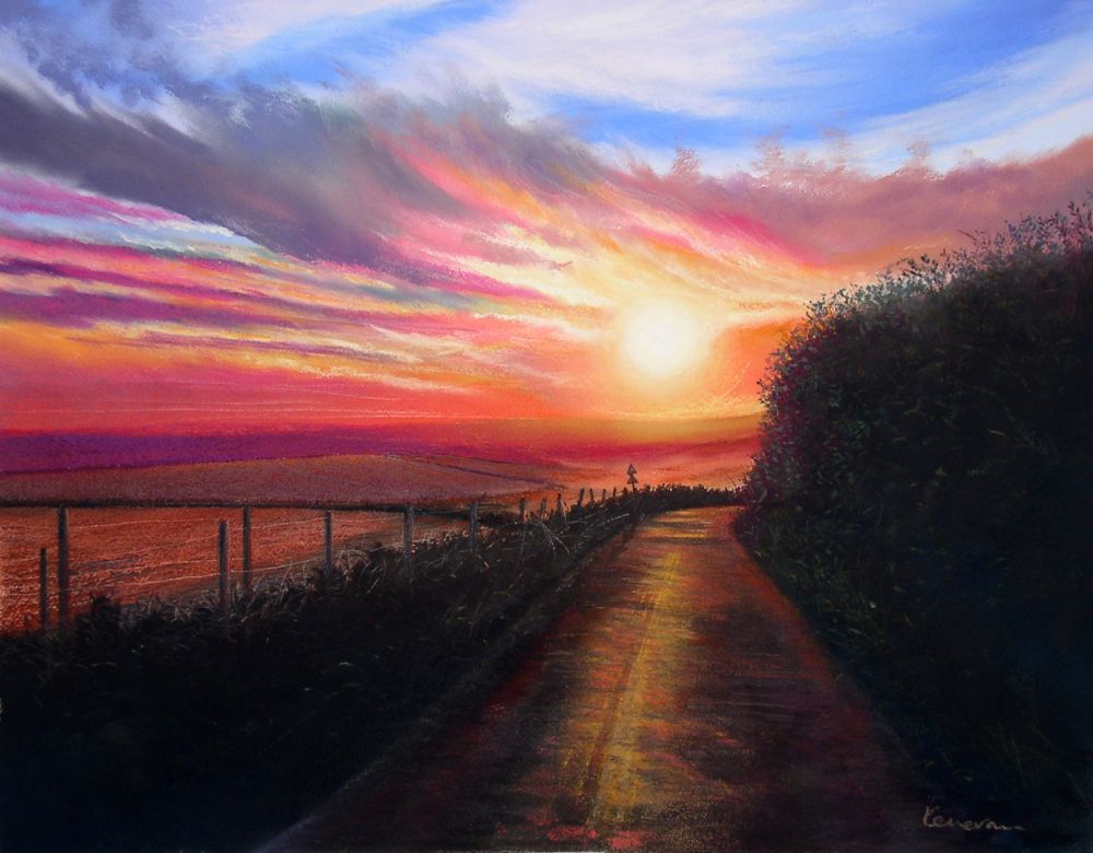 Simon Kenevan - Downland Sunset