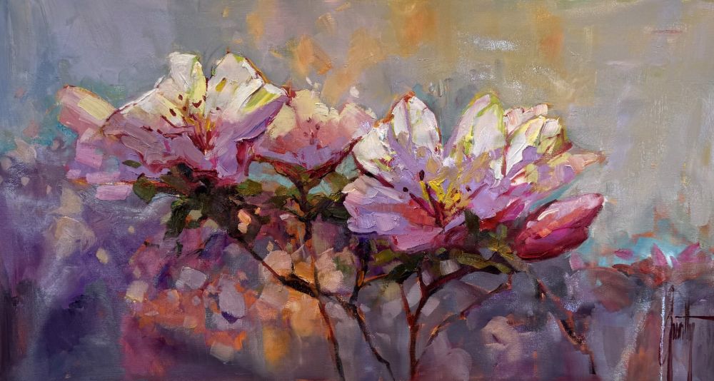 Steven Quartly - Pink Azaleas