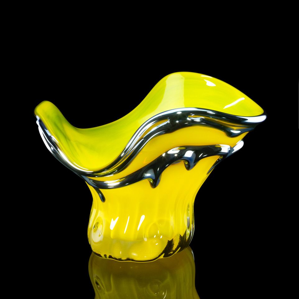 Tim Lotton - Lava Mandarin Yellow Free Form