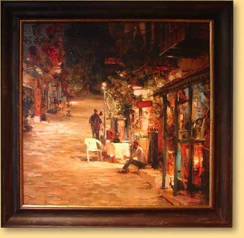 Dmitri Danish 2007 Gallery Event - Night Town